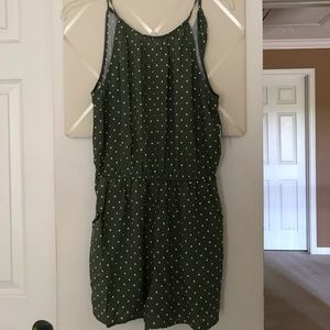 💚NWT Women’s Polka Dot Romper Sz Small💚